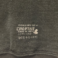 FRUIT OF THE LOOM フルーツオブザルーム メキシコ製 胸刺繍 ヘビースウェットトレーナー ブラック sizeL 瑞穂店