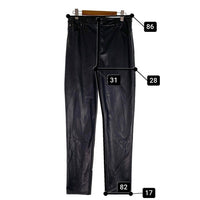 LAST NEST ラストネスト Leather Slim Trouser レザースリムトラウザー パンツ ブラック lastnest-25ss-02 Size XL 福生店