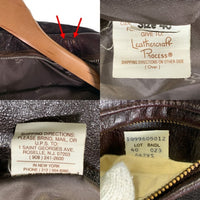 Schott ショット 642VS レザーシングルライダースジャケット ライナー無し チェリーブラウン Size 40 福生店