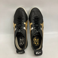 Onitsuka Tiger オニツカタイガー D5V2L MEXICO 66 スニーカー ブラック×ゴールド size27.5cm 瑞穂店