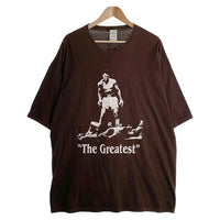 00's モハメドアリ The Greatest プリントTシャツ ダークブラウン GILDAN Size 3XL 福生店