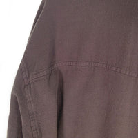 90's THOUSAND MILE サウザンドマイル コットンシャツ チャコールグレー USA製 Size L 福生店