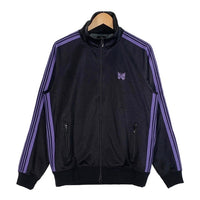 Needles ニードルズ TRACK JACKET Poly Smooth トラックジャケット ポリスムース ブラック パープル EJ330 Size M 福生店