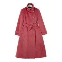 ROYAL PARTY ロイヤルパーティー スタンドカラーコート ワインレッド sizeS 瑞穂店