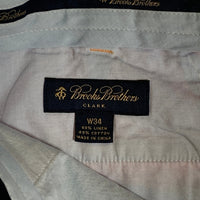 Brooks Brothers ブルックスブラザーズ リネン コットン スラックス パンツ オレンジ Size 34 福生店