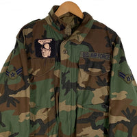 90's U.S.ARMY 米軍 M-65 フィールドジャケット ウッドランドカモ 8415-01-099-7830 GOLDEN MFG. 91年会計 Size S-S 福生店