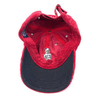 Polo Ralph Lauren ポロラルフローレン ポロベア コーデュロイ キャップ 帽子 レッド sizeF 瑞穂店