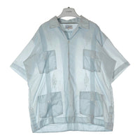 GUAYABERAS Cubana 半袖キューバシャツ ライトブルー size38 瑞穂店