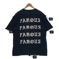 WORLD wide FAMOUS ワールドワイドフェイマス 2pac ビギー プリントTシャツ ブラック Size XXL 福生店
