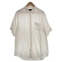 Brooks Brothers ブルックスブラザーズ リネン 半袖シャツ プレーン ホワイト Size L 福生店