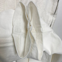 GRANDMA MAMA DAUGHTER グランマママドーター サイドジップ デニムパンツ ホワイト size00 瑞穂店