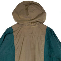 00’s NIKE ナイキ ナイロン アノラック プルオーバージャケット グリーン カーキ AIRスウッシュ刺繡 Size L 福生店