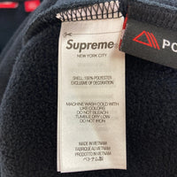 Supreme シュプリーム 24FW Polartec Facemask Half Zip Hooded Sweatshirt ポーラーテック ハーフジップ スウェットパーカー ブラック sizeS 瑞穂店
