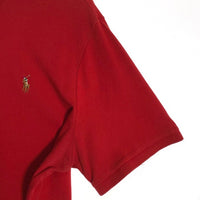 POLO RALPH LAUREN ポロラルフローレン CLASSIC FIT ポロシャツ 半袖 レッド Size L 福生店