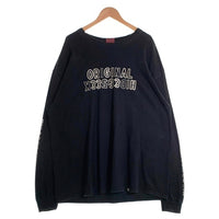 HIDE AND SEEK ハイドアンドシーク Toru Nishiura 西浦徹 Original H&S L/S Tee ロングスリーブ プリントTシャツ ブラック Size XXL 福生店
