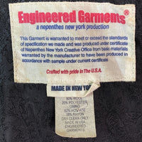 ENGINEERED GARMENTS エンジニアドガーメンツ ウールニット 3B テーラードジャケット ホワイト ブラック 雪柄 Size XS 瑞穂店