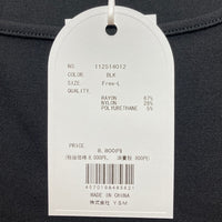 Darich ダーリッチ 25SS シルエットカット ミニワンピース ブラック 112514012 Size F 瑞穂店