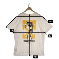 OFF-WHITE オフホワイト 19AW UNDERCOVER アンダーカバー Skeleton Dart S/S T-Shirt スケルトン プリントTシャツ ホワイト OMAA061G19877010 Size XL 福生店