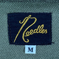Needles ニードルズ TRACK JACKET Poly Smooth トラックジャケット ポリスムース オリーブ グレー Size M 福生店