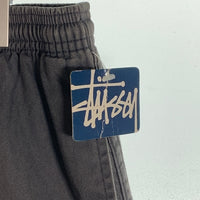 90's STUSSY ステューシー イージーワイド カーゴパンツ ビーチ チャコールグレー カンボジア製 紺タグ Size XL 福生店