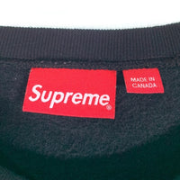 SUPREME シュプリーム 22AW Box Logo Crewneck ボックス ロゴ クルーネック スウェットトレーナー ブラック Size L 福生店