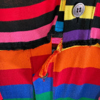 COMME des GARCONS HOMME PLUS コムデギャルソンオムプリュス PF-T006 AD2020 ボーダー 切り替え ロングカーディガン ブラック sizeS 瑞穂店