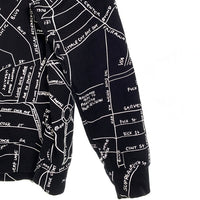 SUPREME シュプリーム 19SS Gonz Embroidered Map Hooded ゴンズ エンブロイダードマップ プルオーバースウェットパーカー ブラック Size S 福生店
