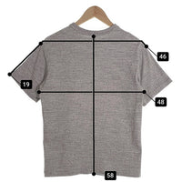 WAREHOUSE ウエアハウス 4601 CLIFTON プリントTシャツ 杢グレー Size M 福生店
