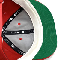 SAINT Mxxxxxx セントマイケル 24SS New Era ニューエラ 9FIFTY スナップバック ベースボールキャップ レッド 福生店