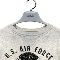 ALPHA INDUSTRIES アルファインダストリーズ 両V US AIR FORCE スウェットトレーナー グレー size40 瑞穂店