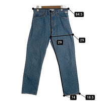 WTAPS ダブルタップス 23AW BLUES TAPER ブルーステーパー デニムパンツ ウォッシュ加工 インディゴ 232WVDT-PTM05 Size 02 福生店