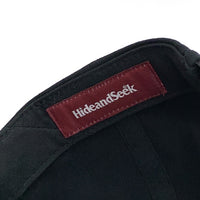 HIDE AND SEEK ハイドアンドシーク 25SS CarService カーサービス Work Cap スナップバックキャップ 刺繡 ブラック 福生店