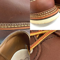 RED WING レッドウィング 8109 18年製 Work Oxford ワークオックスフォード マホガニー ブーツ ブラウン size9 瑞穂店