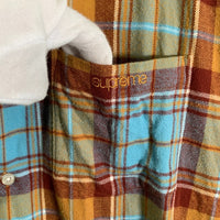 SUPREME シュプリーム 22AW Plaid Flannel Shirt チェック フランネルシャツ マルチ Size XL 福生店