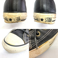 CONVERSE コンバース オールスター レザー スニーカー ブラック size25.5cm 瑞穂店