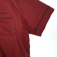 NEIGHBORHOOD ネイバーフッド 23SS BOWLING SHIRT SS ボーリングシャツ ボルドー レーヨン コットン 231SPNH-SHM04 Size XL 福生店