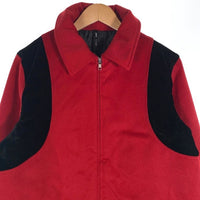 glamb グラム Matt Jacket マットジャケット ジップアップ レッド GB15WT/JKT04 Size 4 福生店