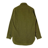 PENDLETON ペンドルトン 60's USA製 ウールシャツ 両ポケット 千鳥柄 グリーン size15 瑞穂店