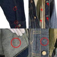 90's LEVI'S リーバイス 71507 2nd 復刻 デニムジャケット インディゴ 日本製 92年 Size 38 福生店