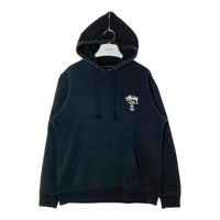 STUSSY ステューシー USA製 ワールドツアー プルオーバーパーカー ブラック sizeM 瑞穂店