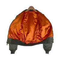 70's U.S. ARMY ALPHA INDUSTRIES アルファインダストリーズ AIR FORCE 米空軍 MA-1 L-2B フライトジャケット オリーブ 8415-00-817-0598 / DSA100-74-C-1559 Size M 福生店