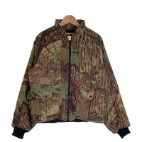 80~90's L.L.Bean エルエルビーン MAINE GUIDE リアルツリー プリマロフト ジップアップジャケット 中綿 USA製 Size M-R 福生店