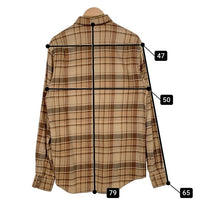 Ralph Lauren ラルフローレン パープルレーベル チェック フランネルシャツ ベージュ Size M 相当 福生店