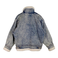 Bourbon street バーボンストリート ケミカルウォッシュ B-3型 デニムジャケット インディゴ ボア オールド Size M 福生店