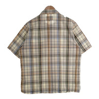 CAHARTT W.I.P カーハート ワークインプログレス S/S VILAY SHIRT 半袖 チェックシャツ ベージュ ナチュラル I028944.05.90.03 Size M 福生店