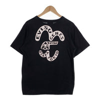 EVISU エヴィス GENES プリント Tシャツ ブラック Size 40 福生店