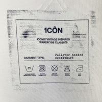 Maison Margiela 10 メゾンマルジェラ 21SS 1CON Hoodie アイコン スウェットパーカー 後付け ホワイト Size 44 福生店