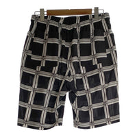 Needles ニードルズ String Cowboy Short R/C Lawn Cloth ストリングカウボーイショーツ レーヨン コットン ショートパンツ ブラック MR181 Size M 福生店