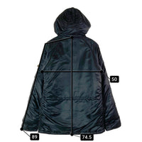 ALPHA アルファ 20094-7201 N-3B フライトジャケット ブラック sizeS ※ファー欠品 瑞穂店
