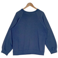 80's Champion チャンピオン SEATTLE PACIFIC ラグランスリーブ スウェットトレーナー ブルー USA製 Size XL 福生店